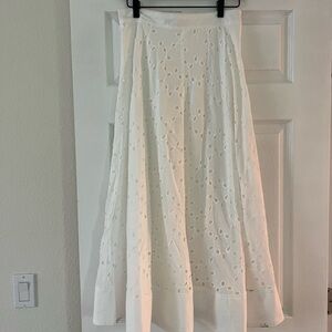 Zara Eyelet Skirt
